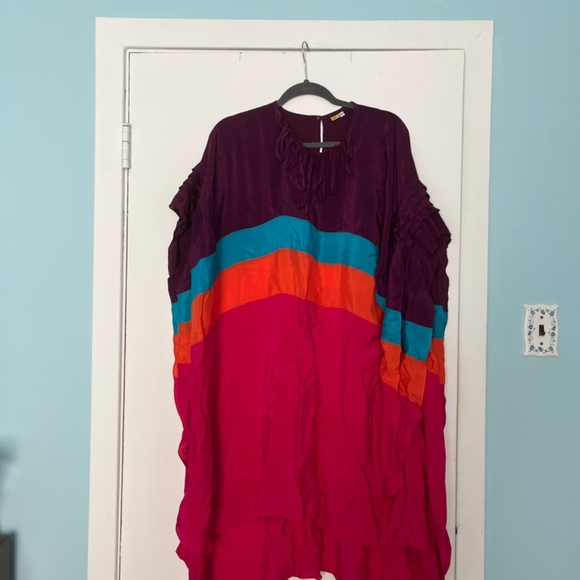 WENDELL RODRICKS NWOT designer short kaftan - Picture 7 of 7